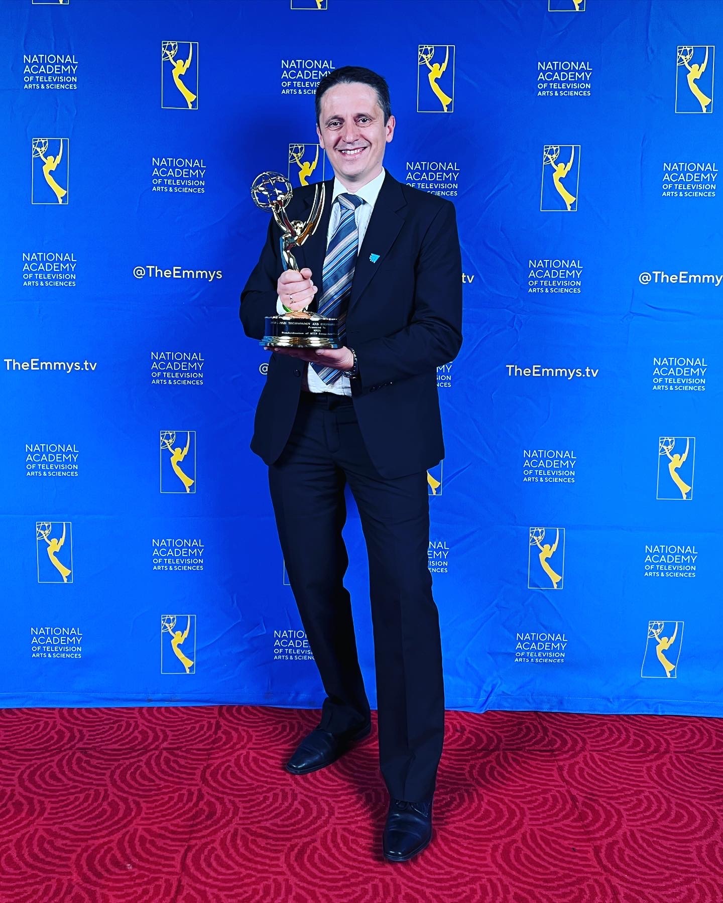 Bitmovin CIO Accept Emmy Award on Behalf of MPEG