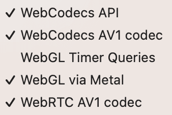av1 playback - Bitmovin